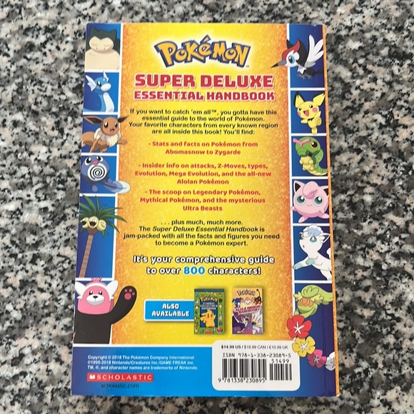 Pokémon Super deluxe essential handbook - Picture 2 of 3